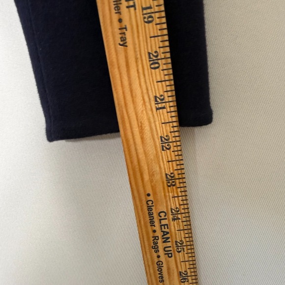 Talbots Navy Blue Blazer Peter Pan Collar Cloth Buttons Sz 4P Academia Nautical - Picture 5 of 11